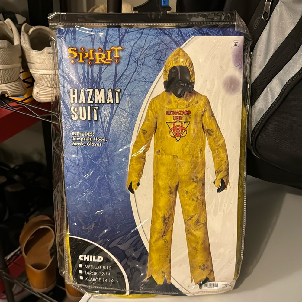 Hazmat suit costume